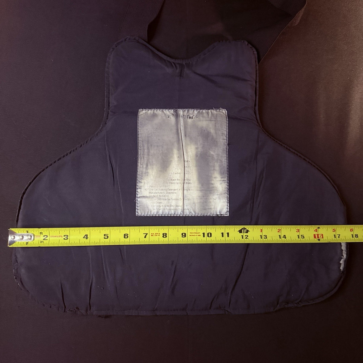 US Armor 3A Vest Size XS Concealable Bulletproof Vest Black Ballistic Level IIIA