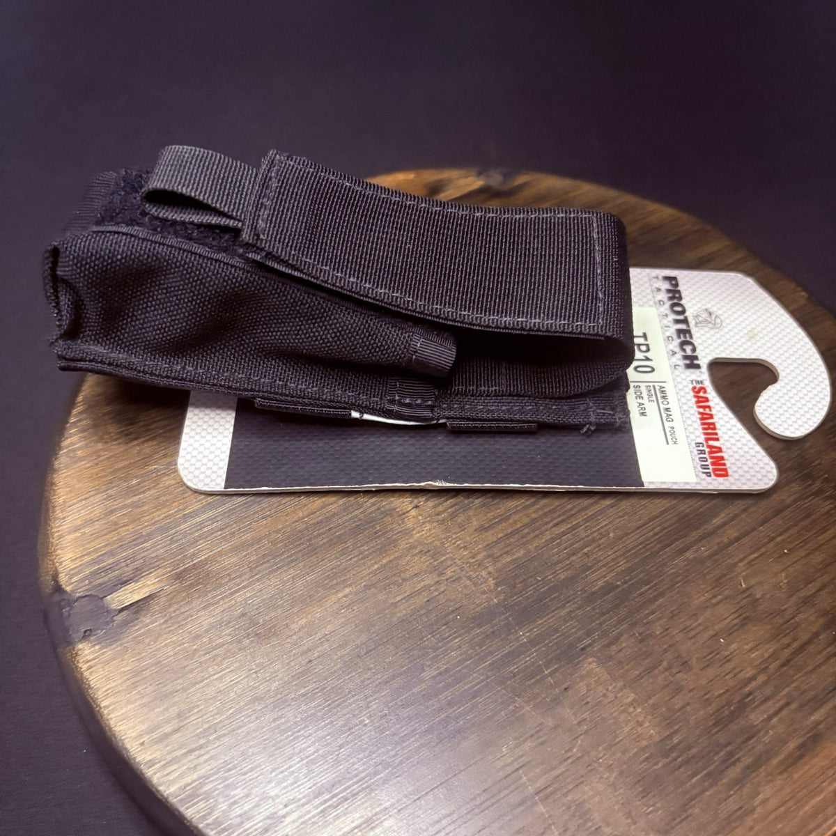Protech Single Magazine Pouch TP10 Side Arm Ammo MOLLE w/ Retention Clip