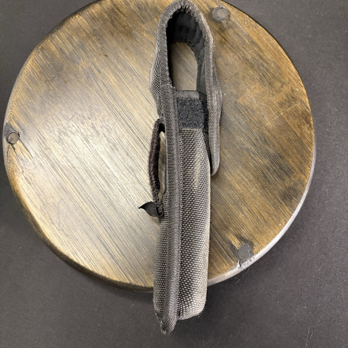 Bianchi Baton / Flashlight Pouch Size Large 8.5” Black Nylon Hook & Loop Closure