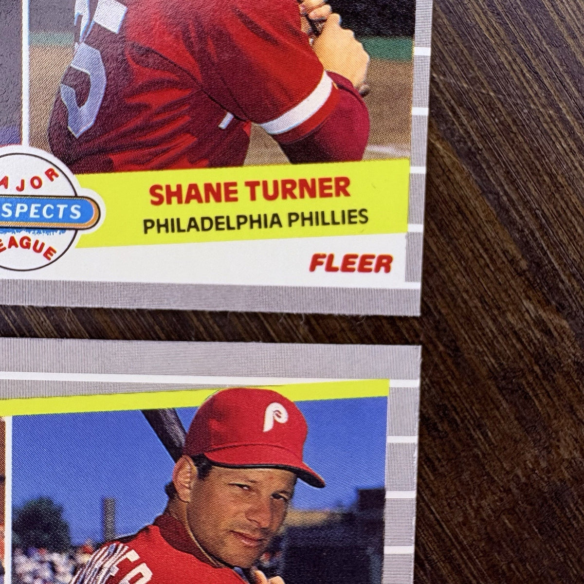 Fleer 1989 Prospects Scott Service Shane Turner #653 (2)High Grade Trading Cards