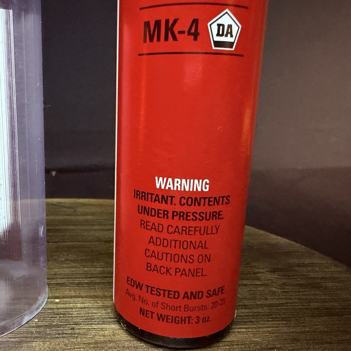 First Defense Mace MK-4 Pepper Spray OC .7% Solution 20-25 Stream Bursts