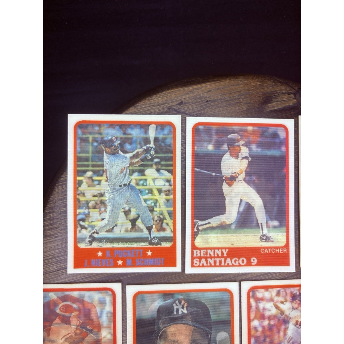 Vintage 1988 Hologram Sportflics (Lot of 7) Rare High Grade Card BO JACKSON