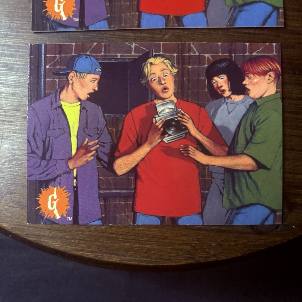 1996 Goosebumps Curious Camera #10 Lot Of (3) High Grade Trading Card See Photos