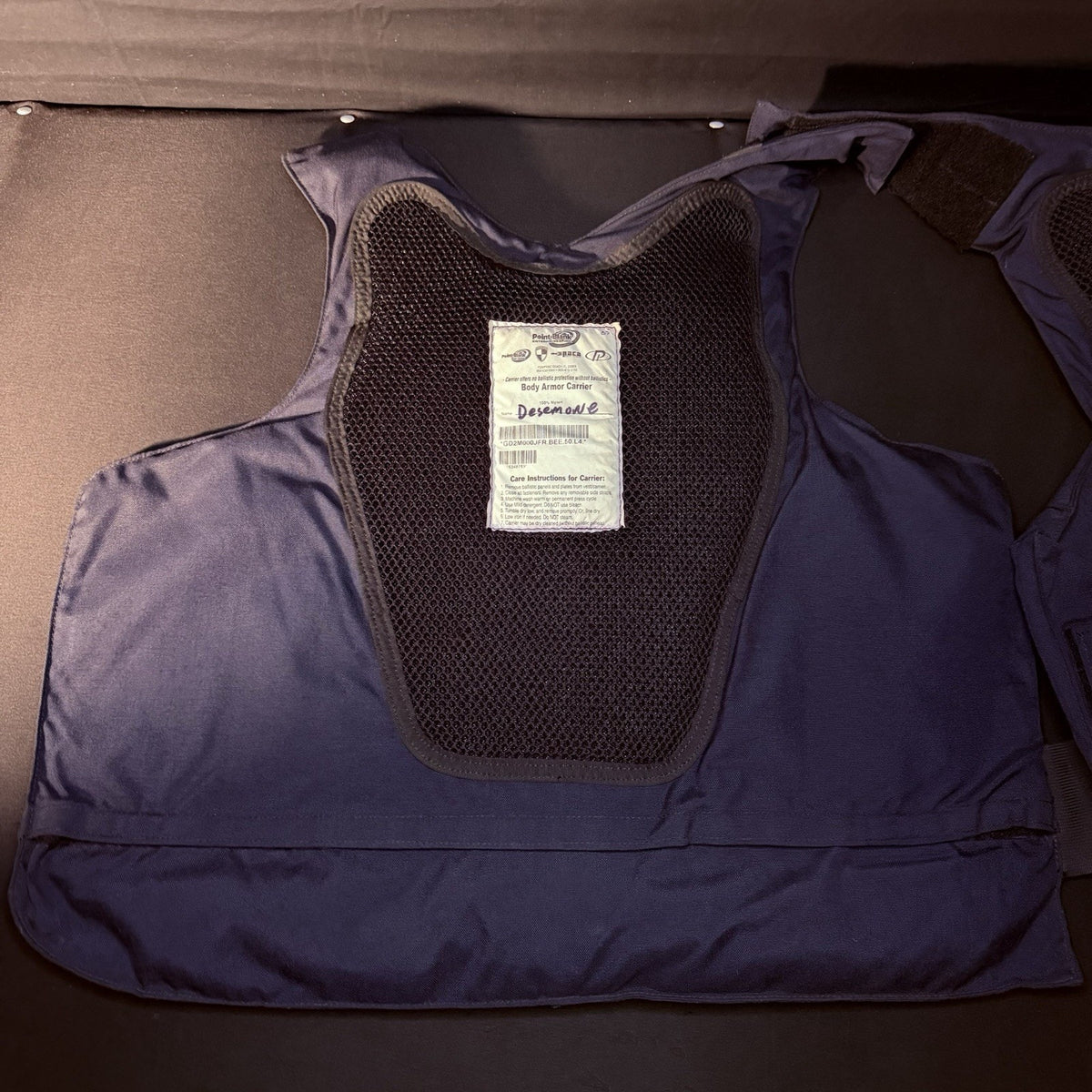 PB Tactical 3A Carrier Vest Size Large 50 Long Ballistic IIIA w/Vented Padding