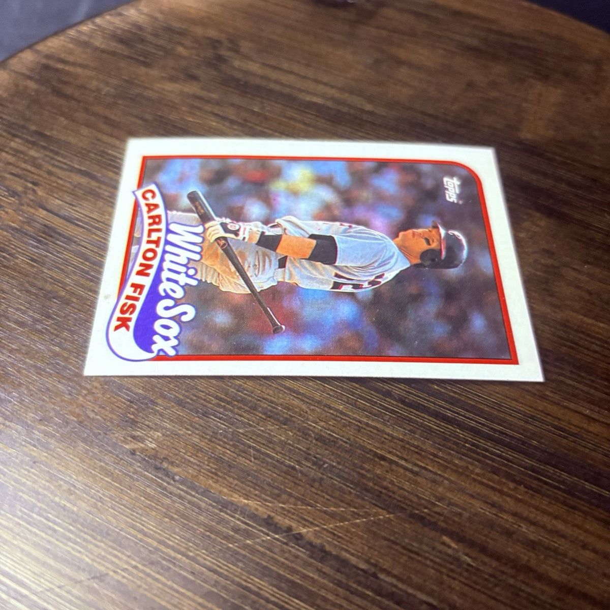 Carlton Fisk Chicago White Sox 1989 Topps #695 High Grade See Photos