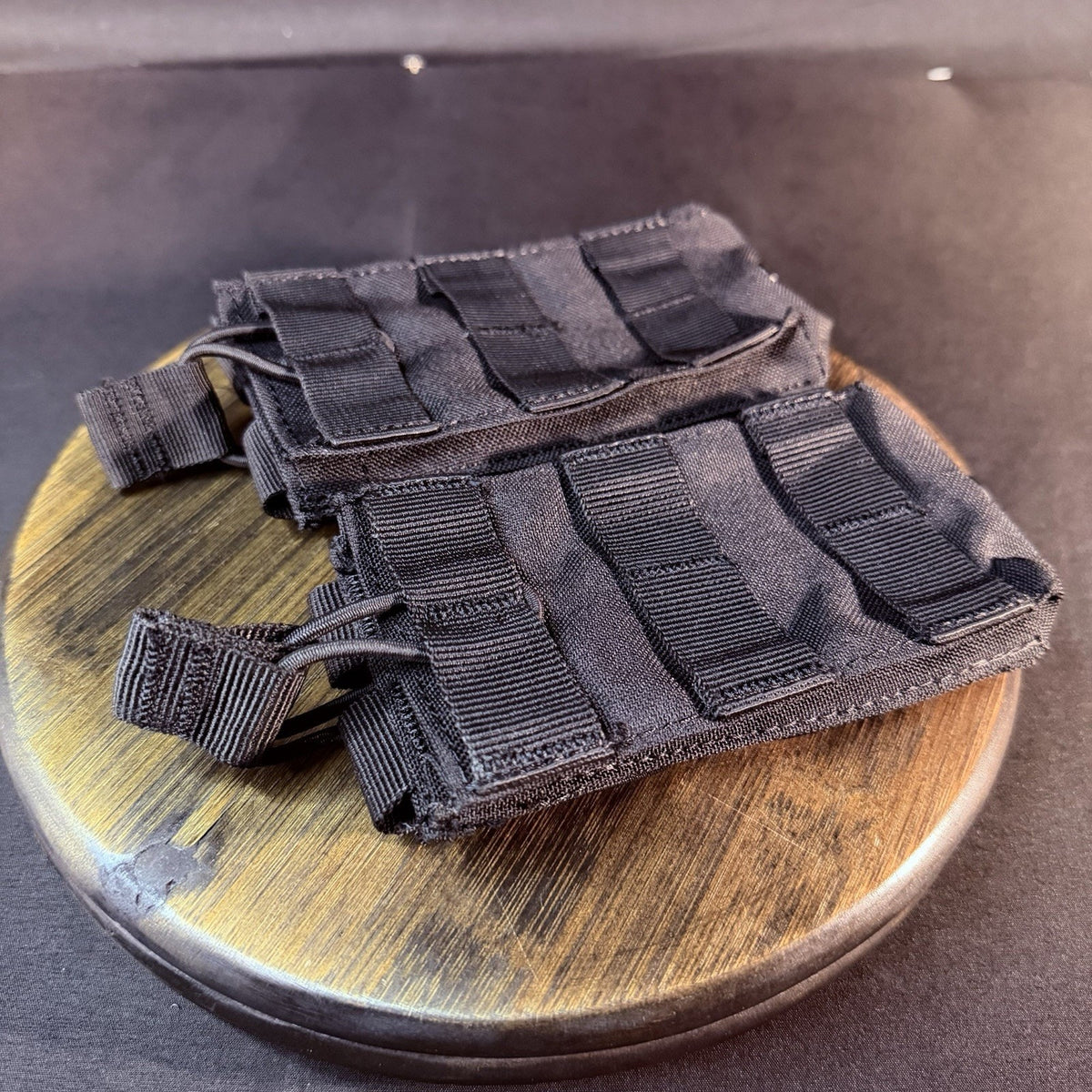 USA Made M4 Single Magazine Pouch MOLLE Black Nylon Lot Of 2