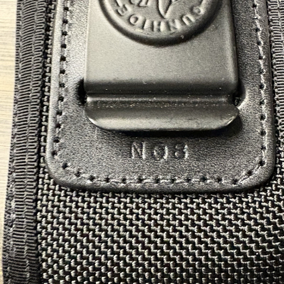 Desantis Nylon Pager Pouch w/Clip N08