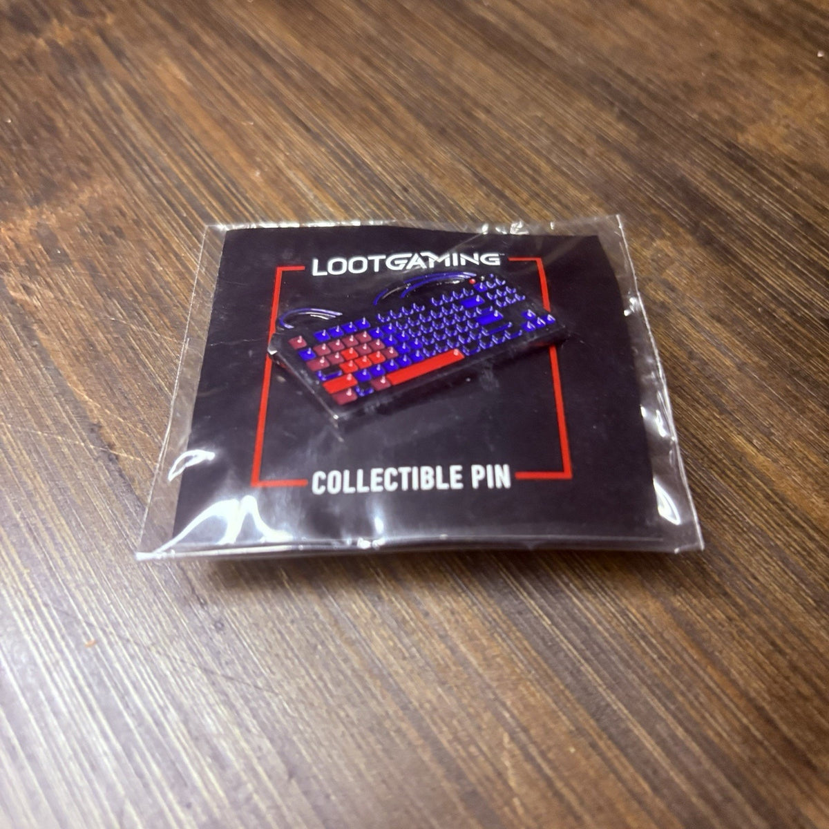 Gaming Keyboard Pin - Enamel Pin Loot Crate NEW EXCLUSIVE #LOOTPINS
