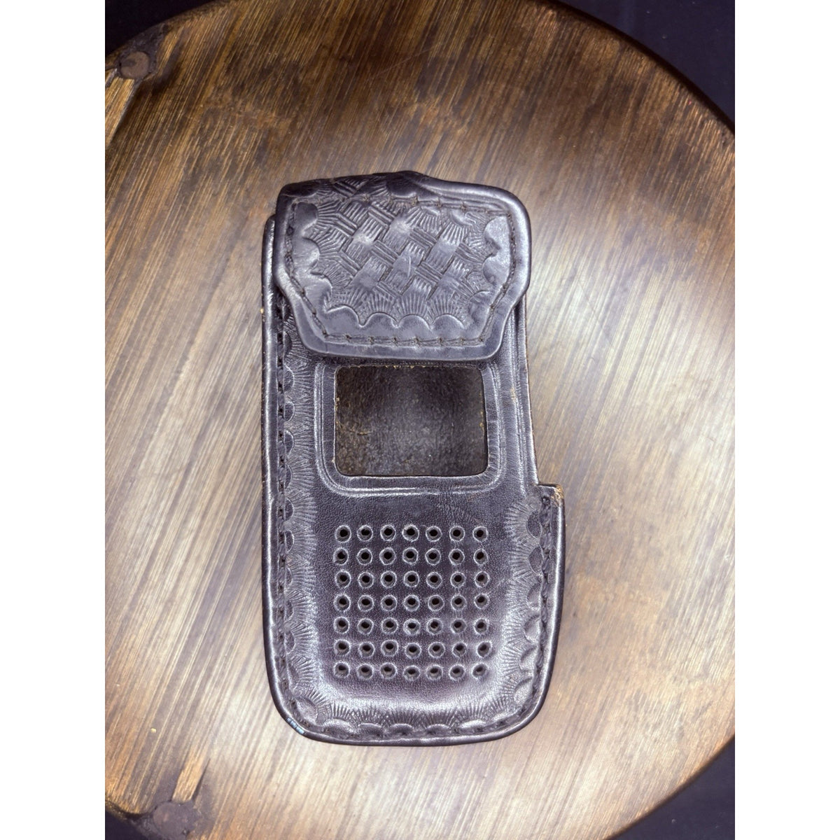 Aker Voice Recorder Pouch Leather Fits Olympus Puma And Similar