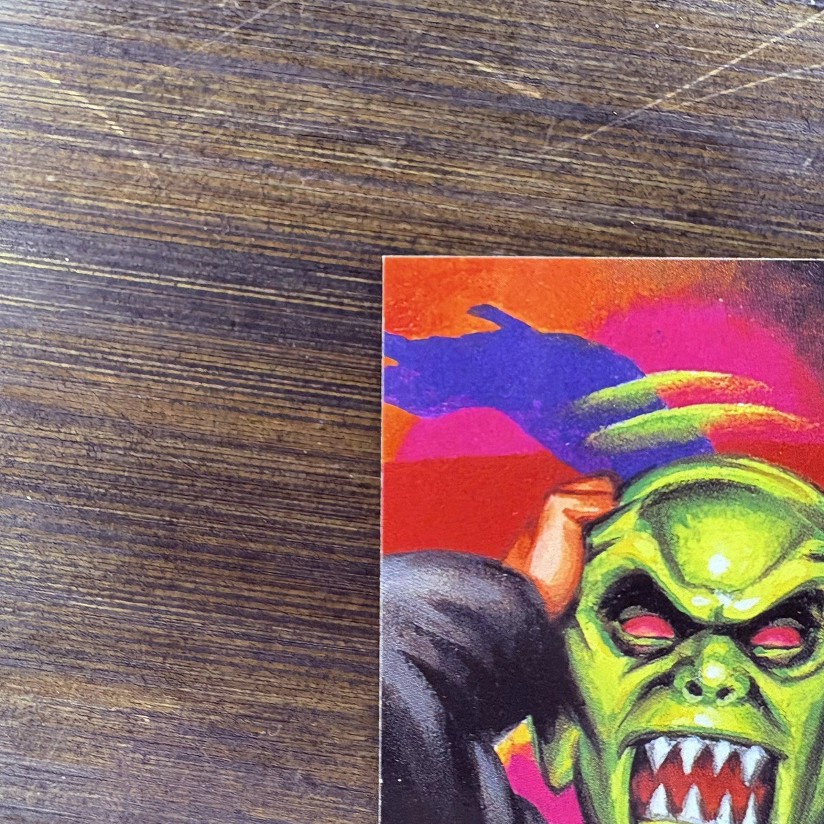 1996 Goosebumps Haunted Mask #44 High Grade Topps Trading Card, See Photos