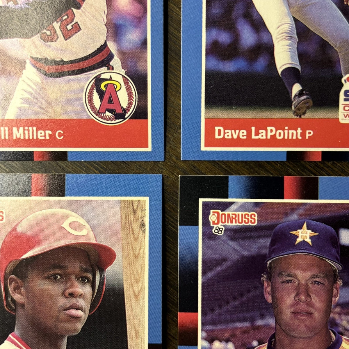 Donruss 1988 High Grade Cards #551, #552, #553, #556, #554, #555 (Lot of 6)
