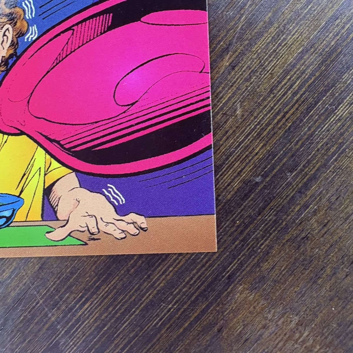 1996 Goosebumps Card Floating Food RL Stine #17 Topps