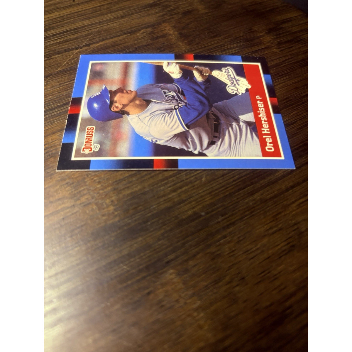 Orel Hershiser Pitcher Los Angeles Dodgers Donruss 1988 Card #94