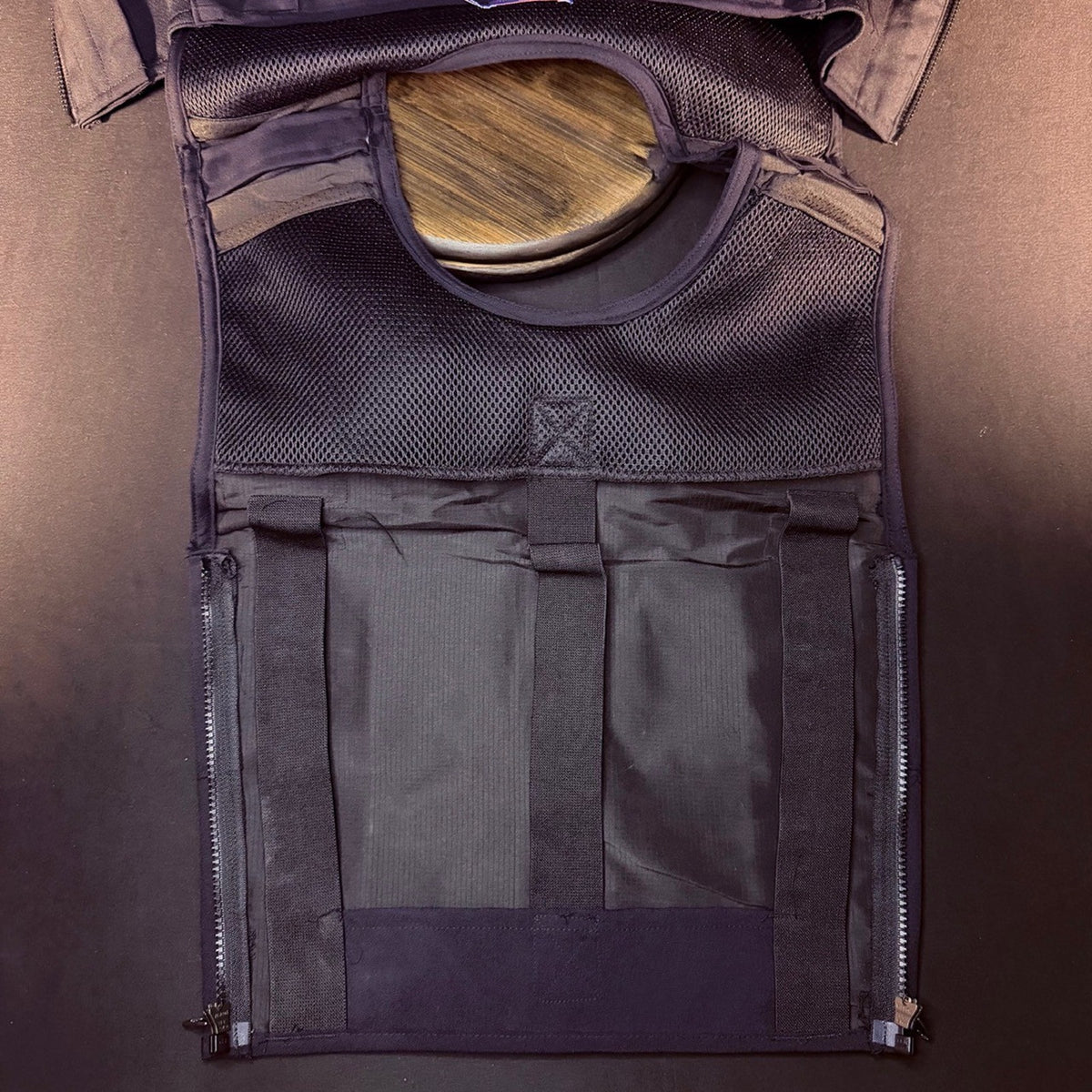 Spiewak Tactical Armor Carrier Vest Size Small Dark Navy Mic Tab Carrier Only