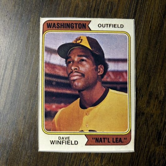 1988 B.B. Cards Magazine #456 Dave Winfield High Grade Repli-Cards RARE 1/1 1974