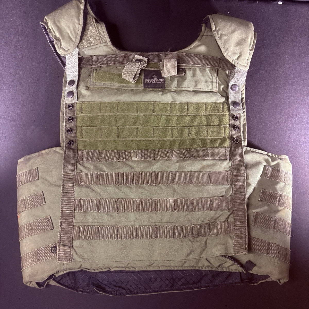 Protech 3A Tactical Carrier Size XL Vest Overlap Chest IIIA Shoulder Armor