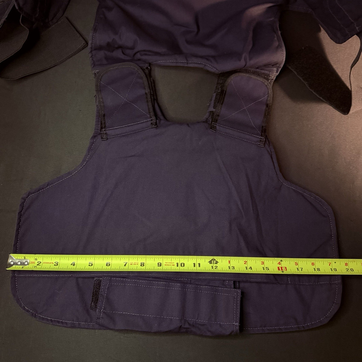 ABA Plate Carrier Vest Size Women's Large Dark Navy Pockets Female Duty Uniform