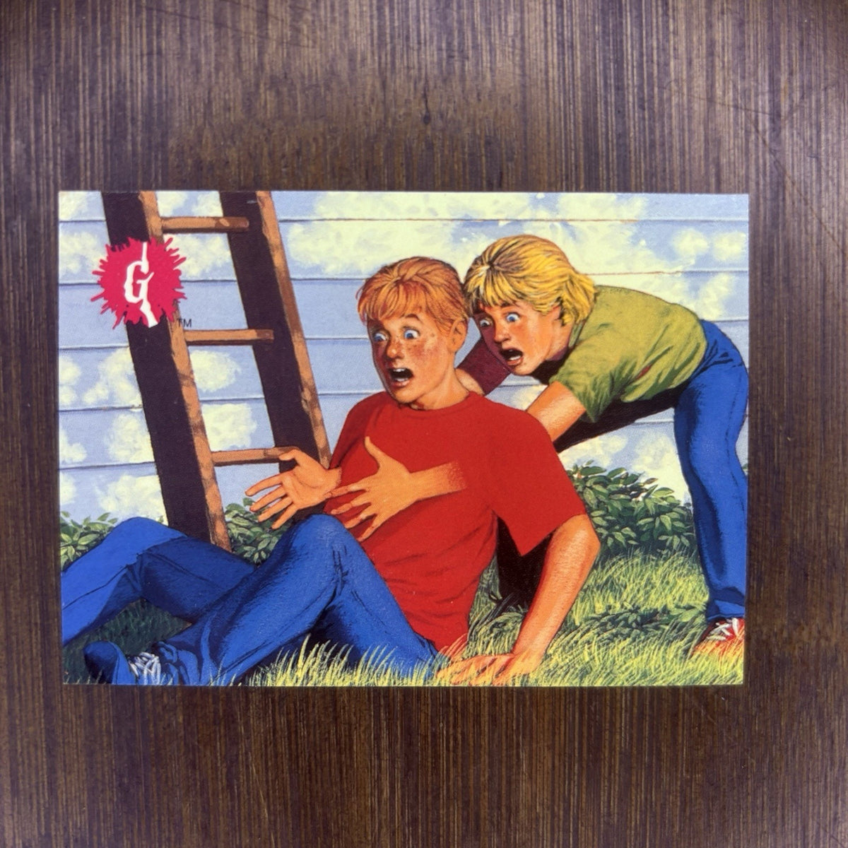 1996 Goosebumps Just Passing Through #28 High Grade Trading Card, See Photos
