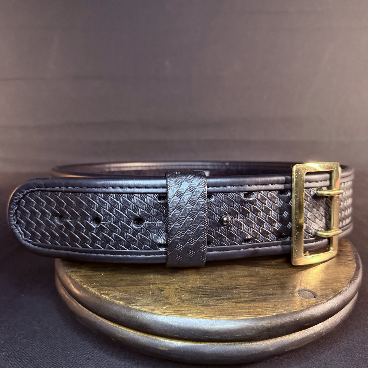 Bianchi 7960 Duty Belt Size 36"- 38" Brass Buckle, AccuMold Elite Browne 2.25"