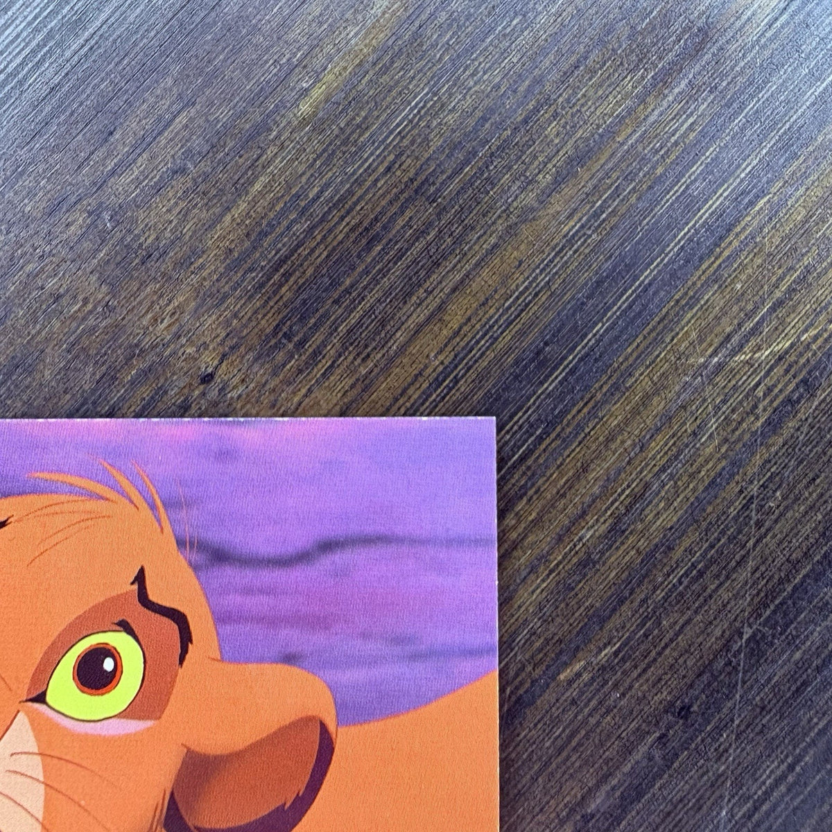 1994 SkyBox The Lion King #22 "The Kings" High Grade Trading Card, See Photos