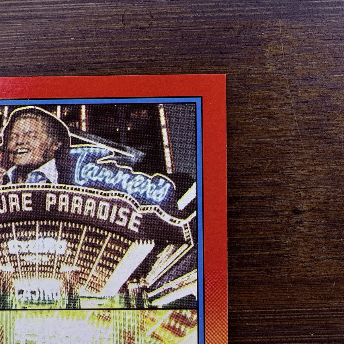 1989 Back To The Future #47 Topps Trading Card "The Whole Town Has Changed!"