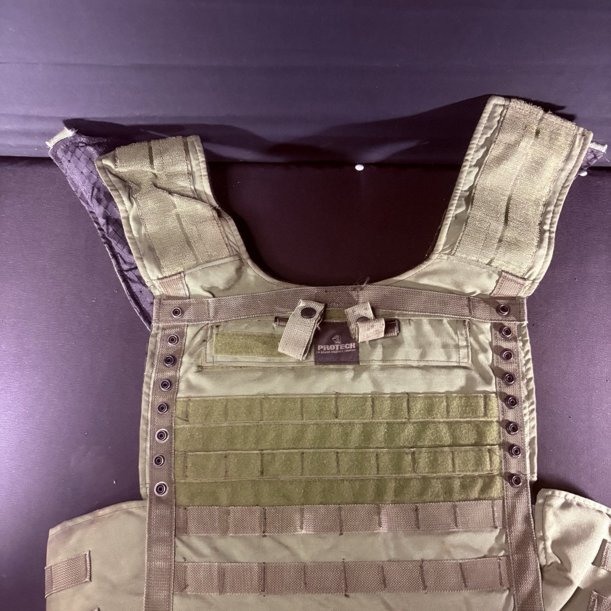 Protech 3A Tactical Carrier Size XL Vest Overlap Chest IIIA Shoulder Armor