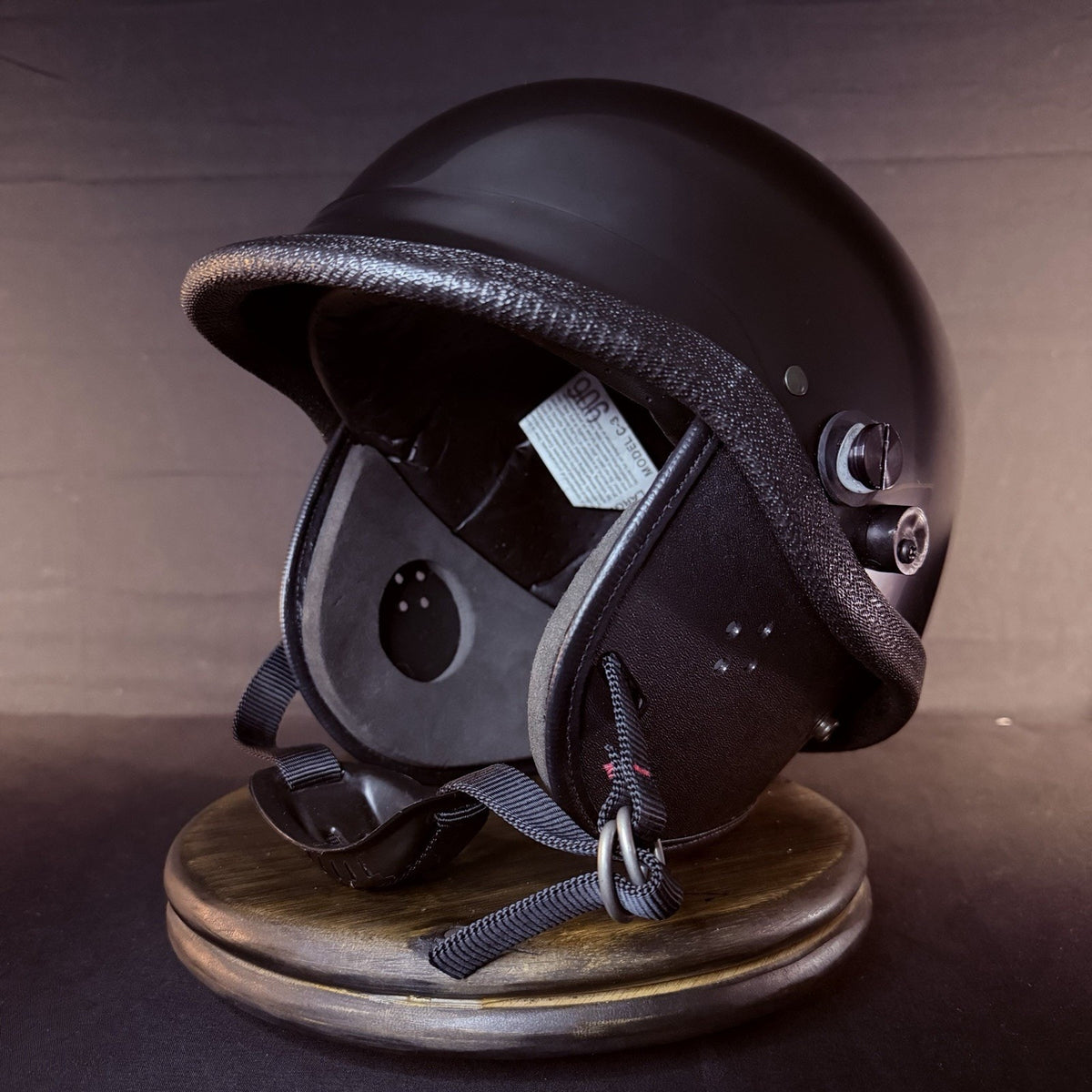 Crown Impact 906 Helmet Size Large Model C-3 Black USA Made Duty Headgear