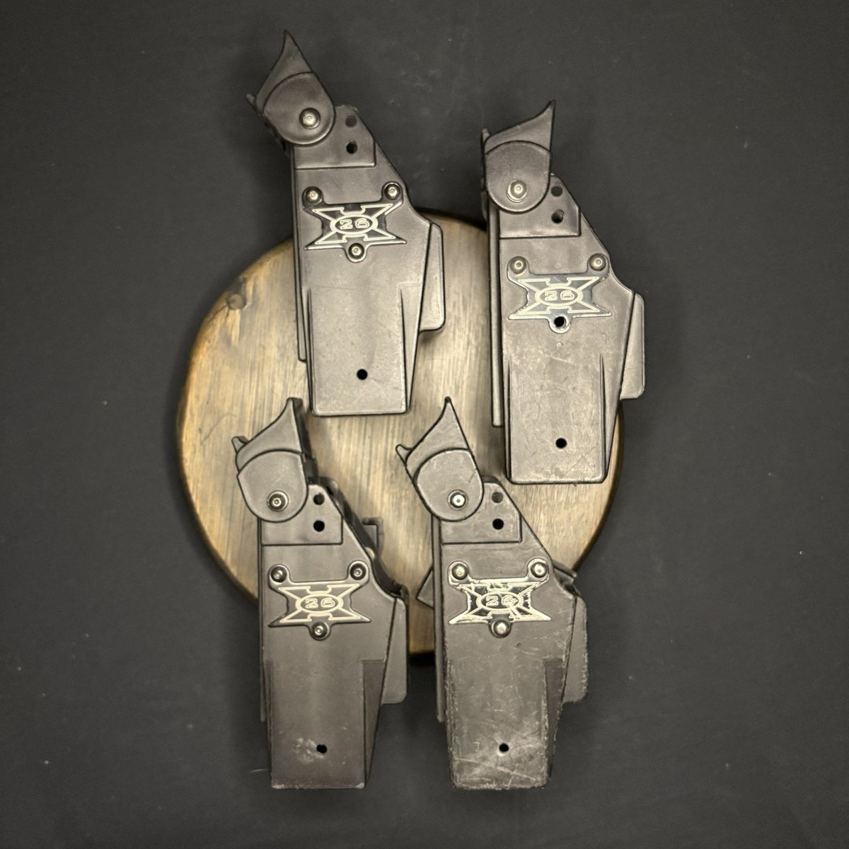 Left Hand Blade-Tech X26 Taser Holster W/Hood Duty Tactical Security (Lot Of 4)