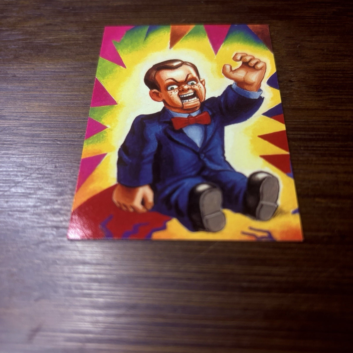 1996 Topps Goosebumps Slappy the Dummy #40 High Grade Card Near Mint See Photos