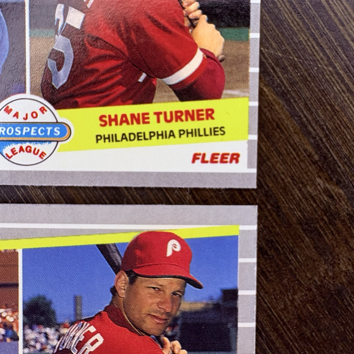 Fleer 1989 Prospects Scott Service Shane Turner #653 (2)High Grade Trading Cards