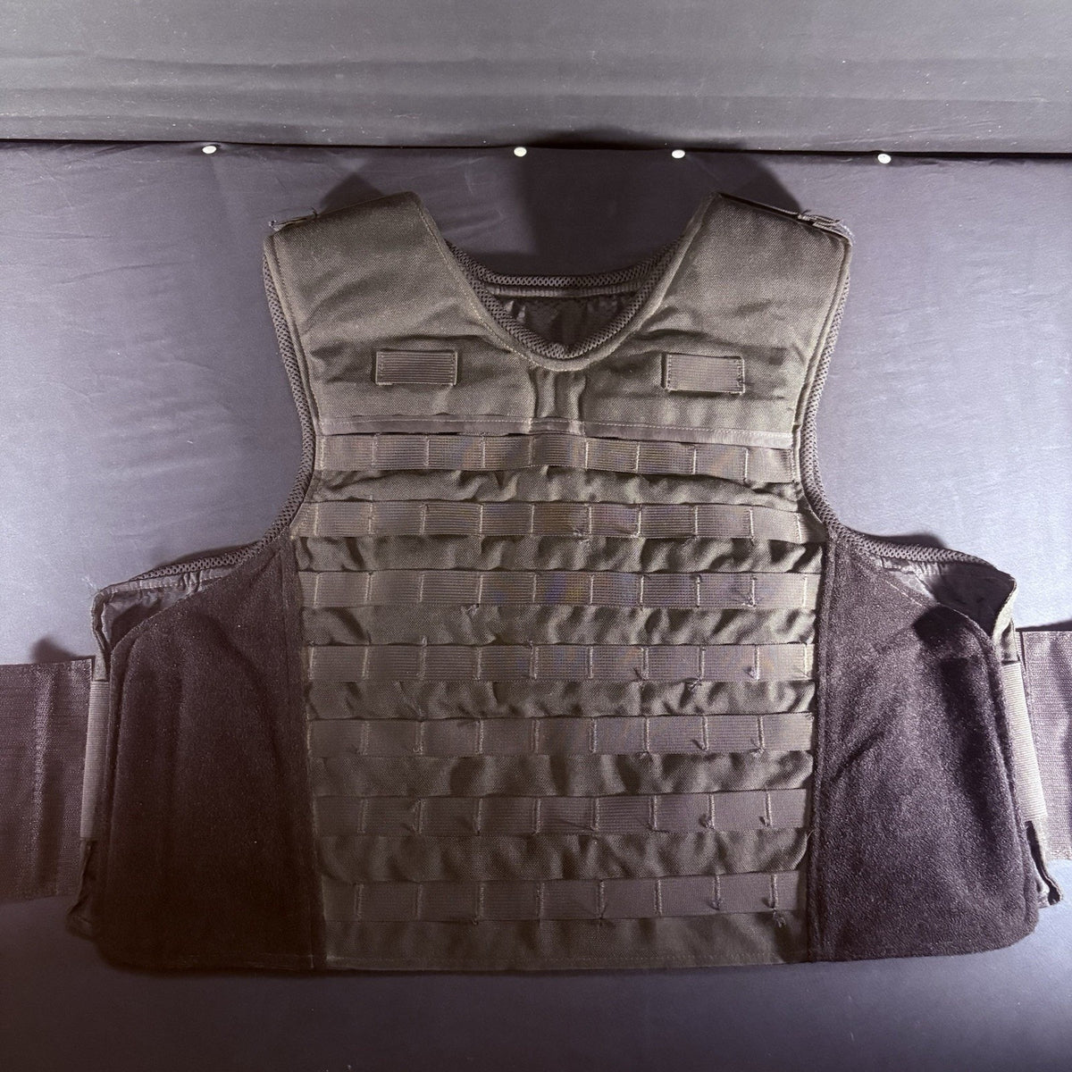 NEW ABA Tactical Plate Carrier Size XL Black Nylon MOLLE Vest