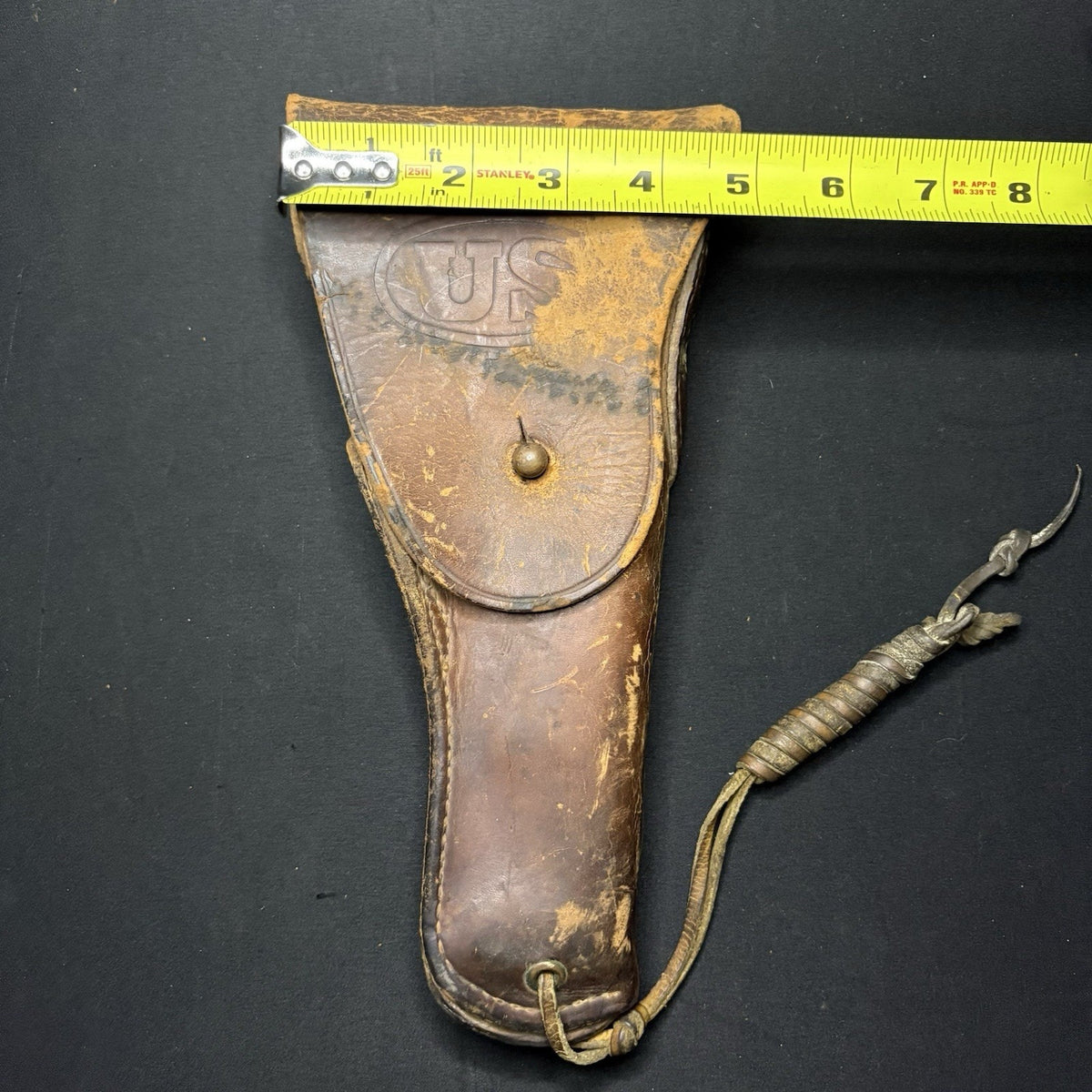 Boyt M1916 Holster US Military 1911 Marked 1942 Vintage Leather WWII