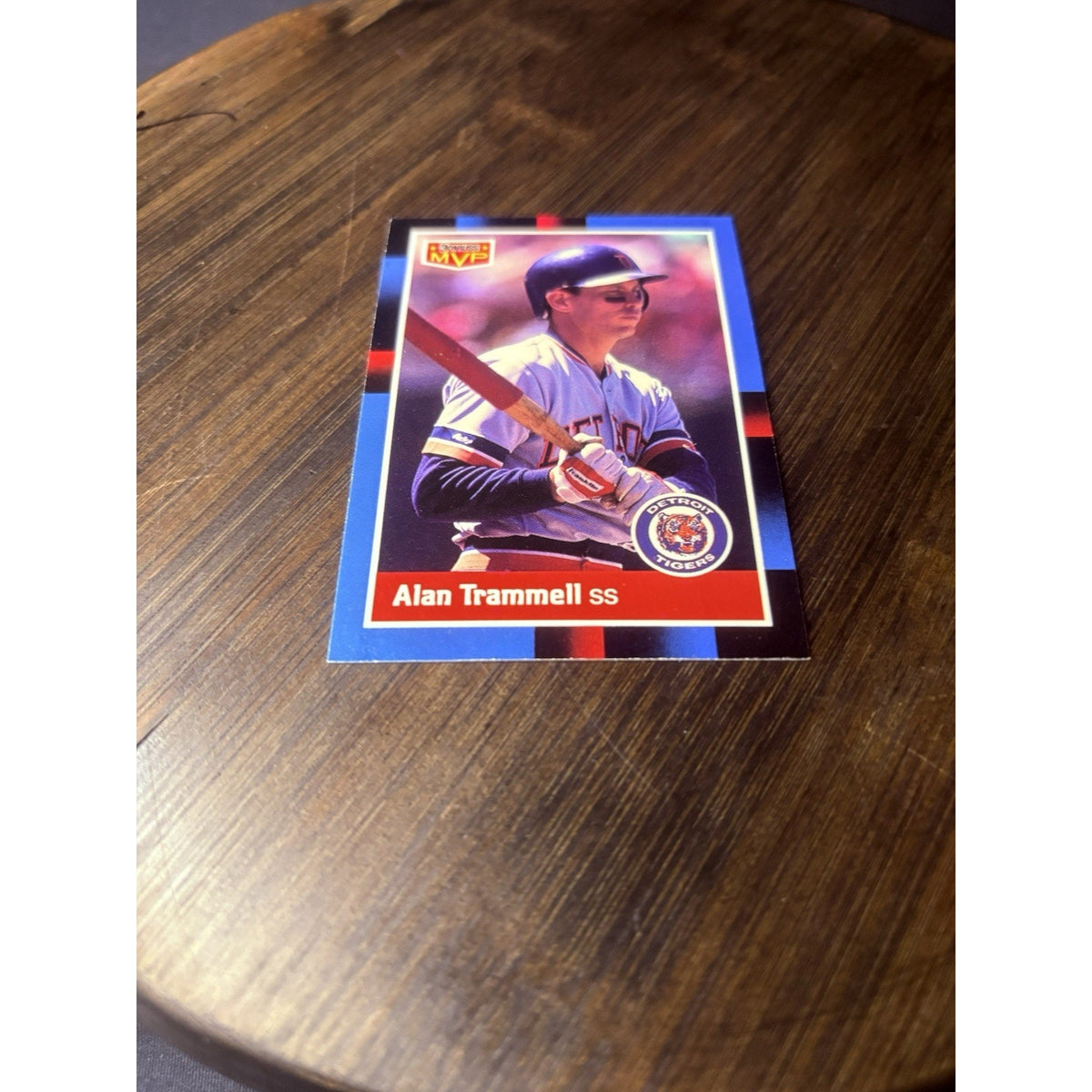 MVP Alan Trammell Detroit Tigers #BC-11 High Grade Card See Photos