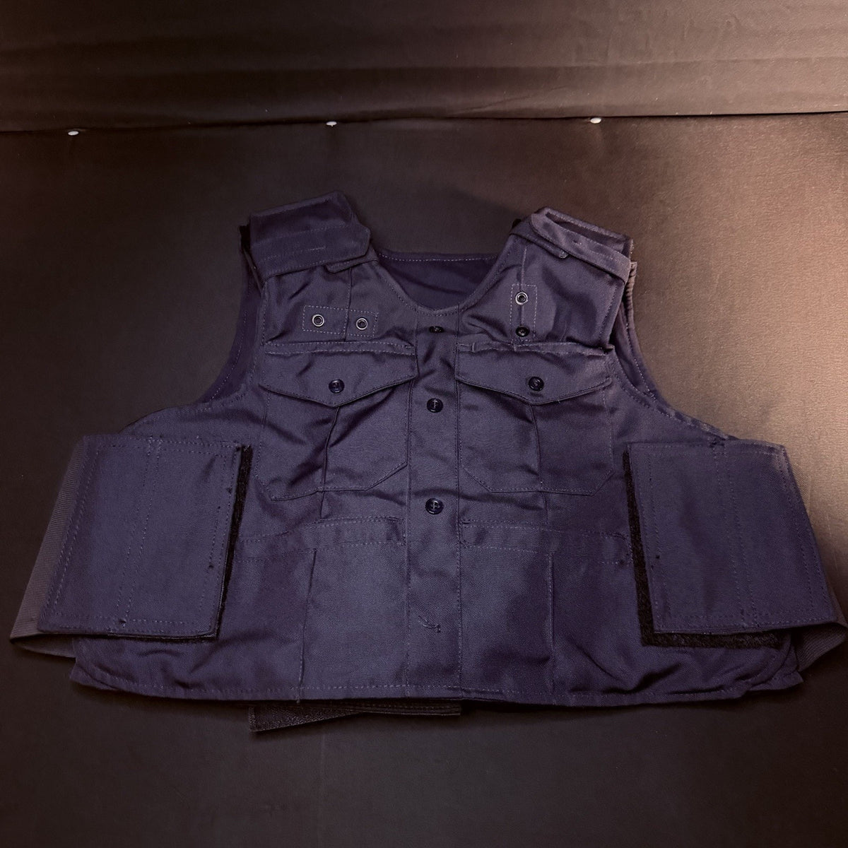 ABA Plate Carrier Vest Size Women's Large Dark Navy Pockets Female Duty Uniform