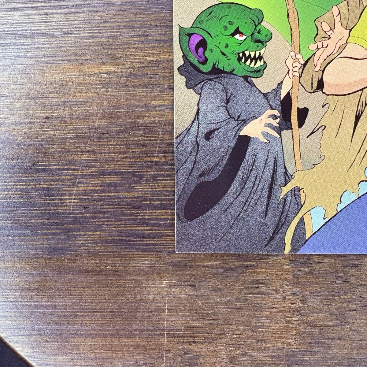1996 Goosebumps Trading Card #31 "Terrifying Turnabout" High Grade Topps