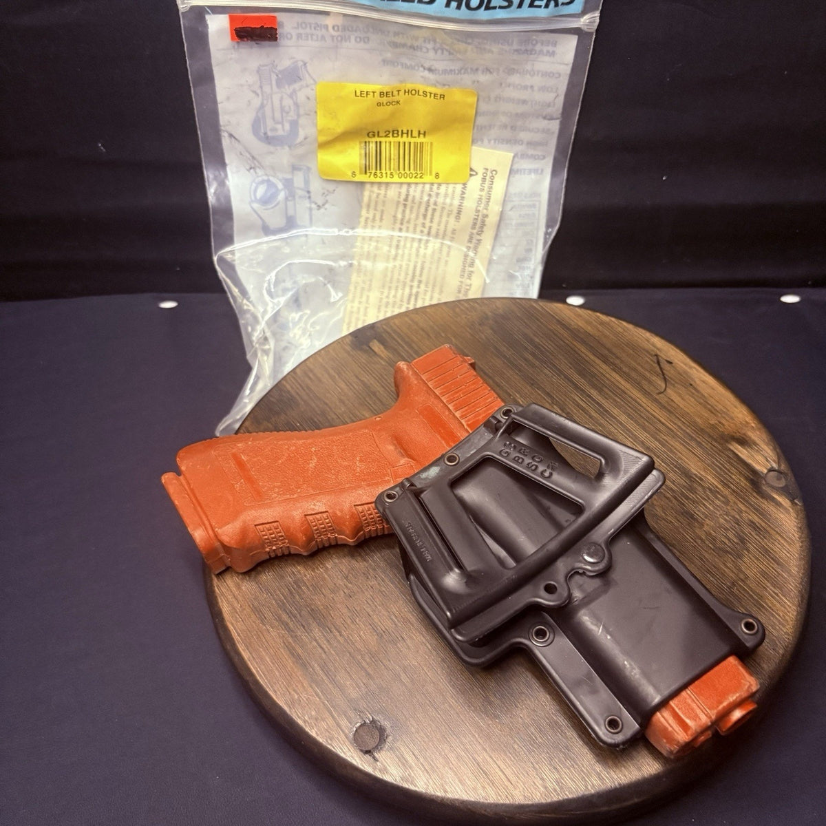 Fobus Glock LH Belt Holster GL-2BH Polymer Glock 17, 19, 22, 23, 31, 32, 34,35