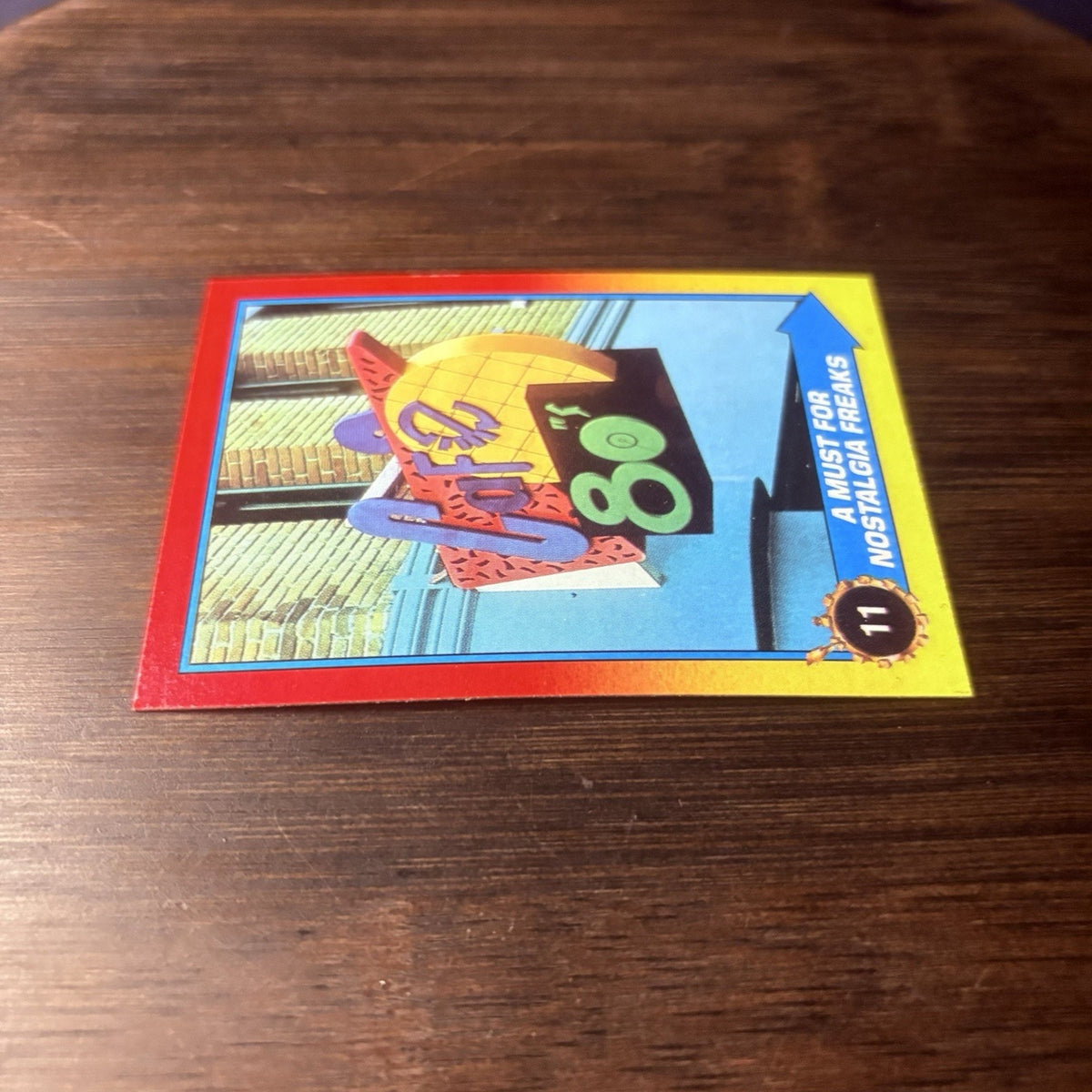 Back To The Future 2 1989 Topps #11 "A Must For Nostalgia Freaks" High Grade