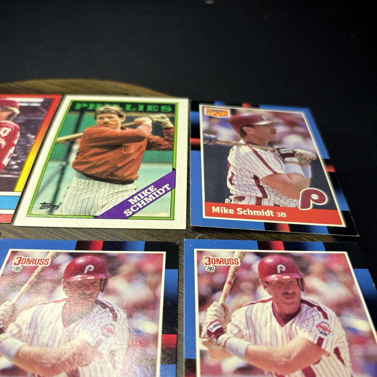 Mike Schmidt Lot 8 Baseball Cards 1988 Donruss Philadelphia Phillies HIGH GRADE