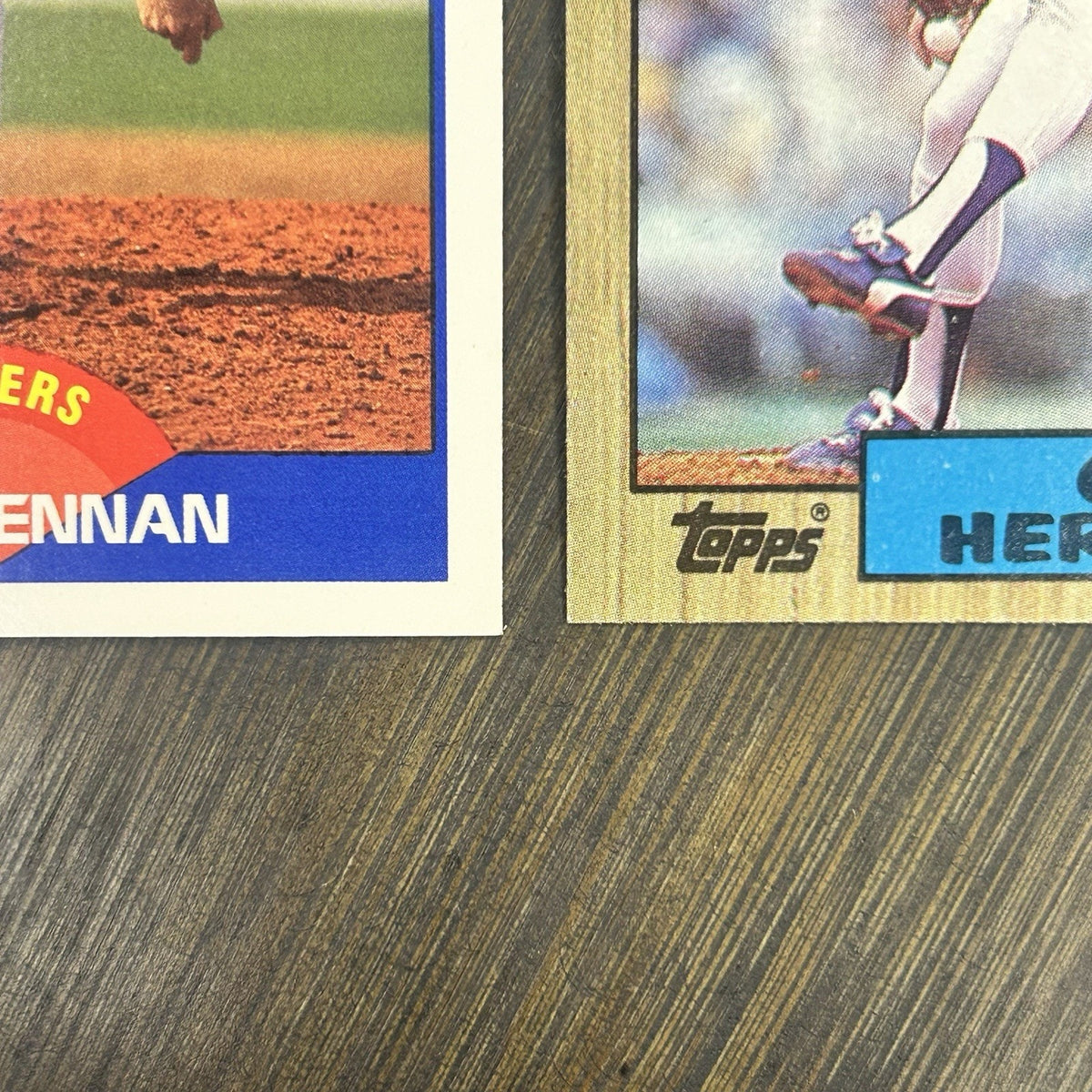 1989 (3) Dodgers Bill Brennan #622 RC & Orel Hershiser #385, Ramon Martinez