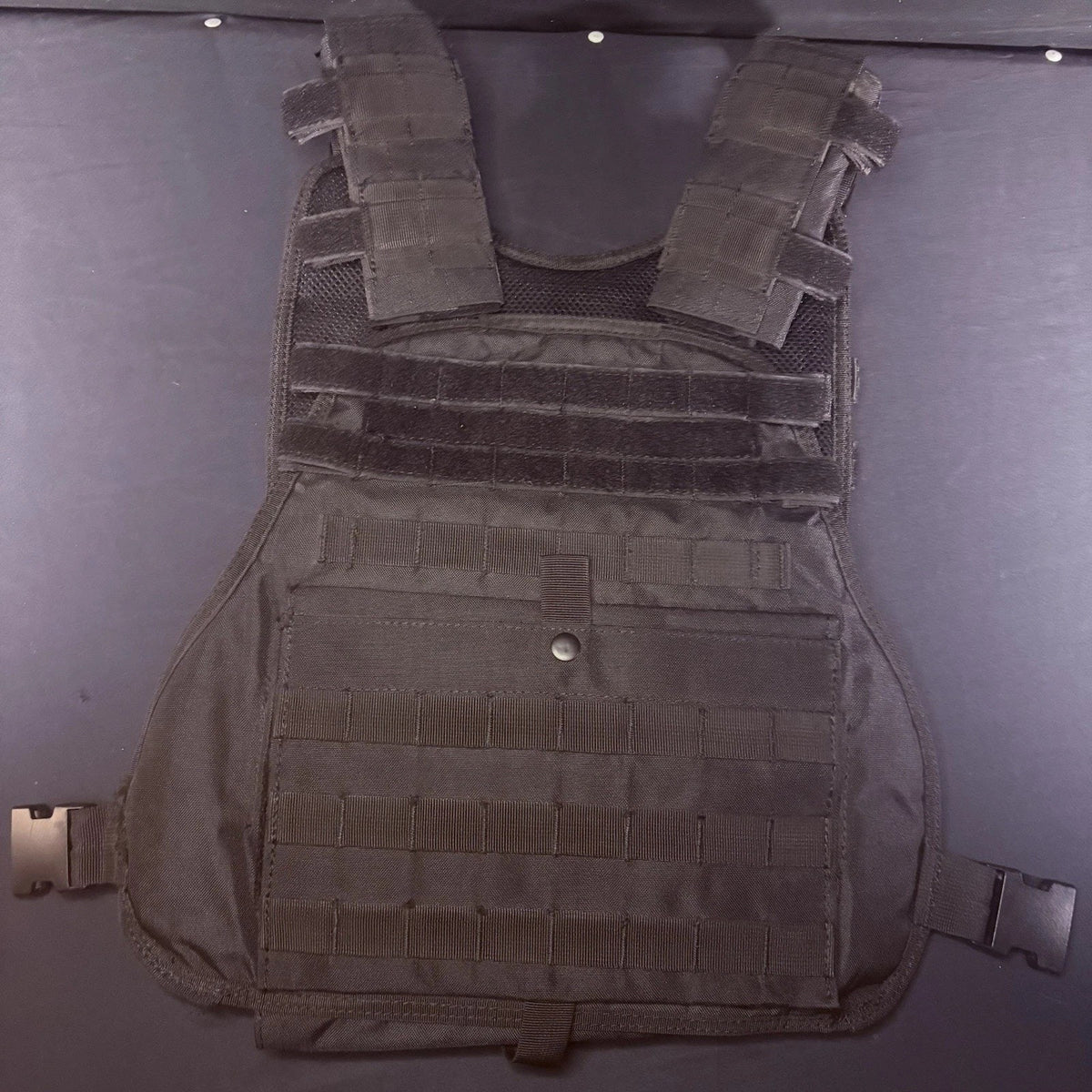 Protech Plate Carrier Vest 10"X 12" Size: Adjustable Black MOLLE