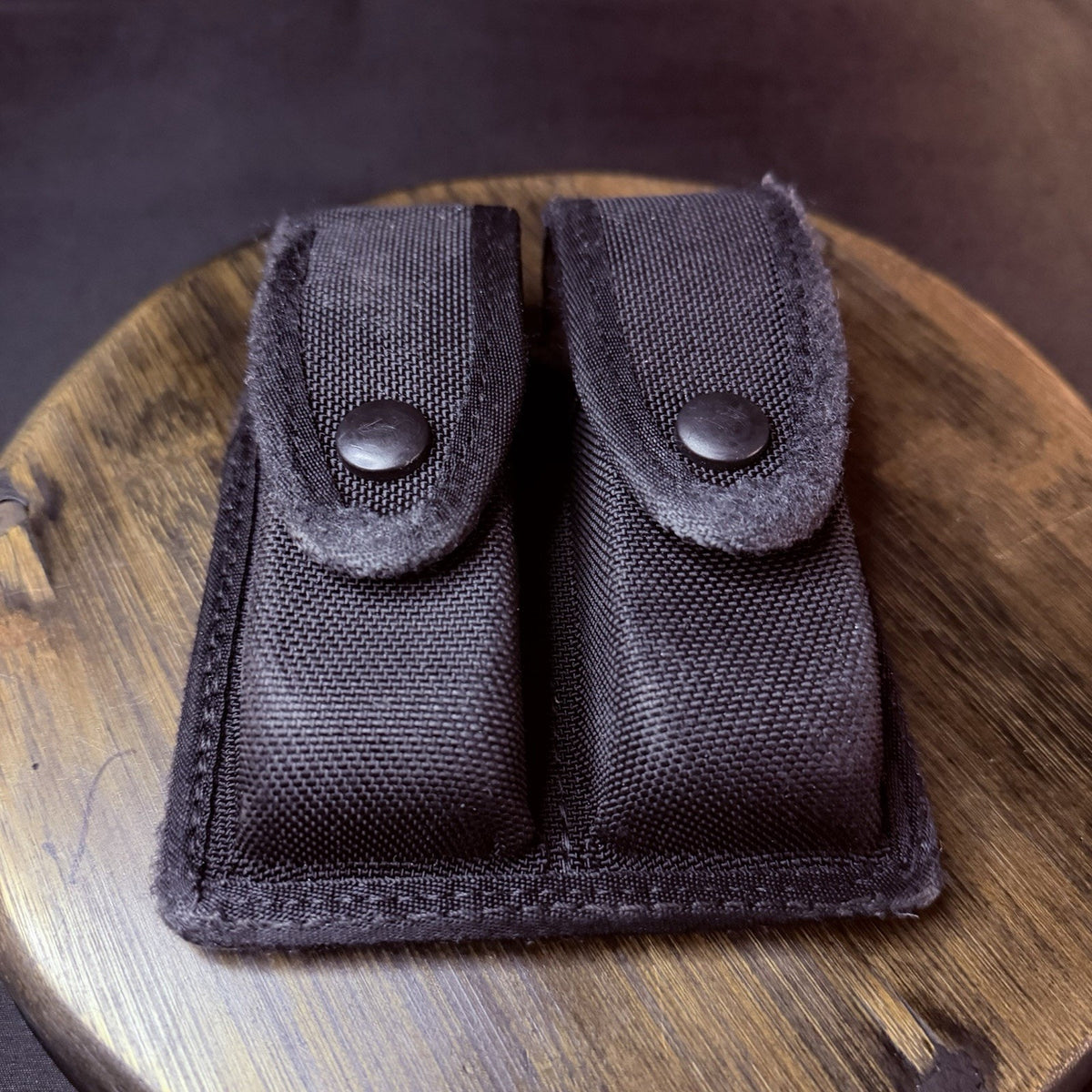Gould & Goodrich Double Magazine Pouch Size 10mm .45 ACP Double Stack Nylon