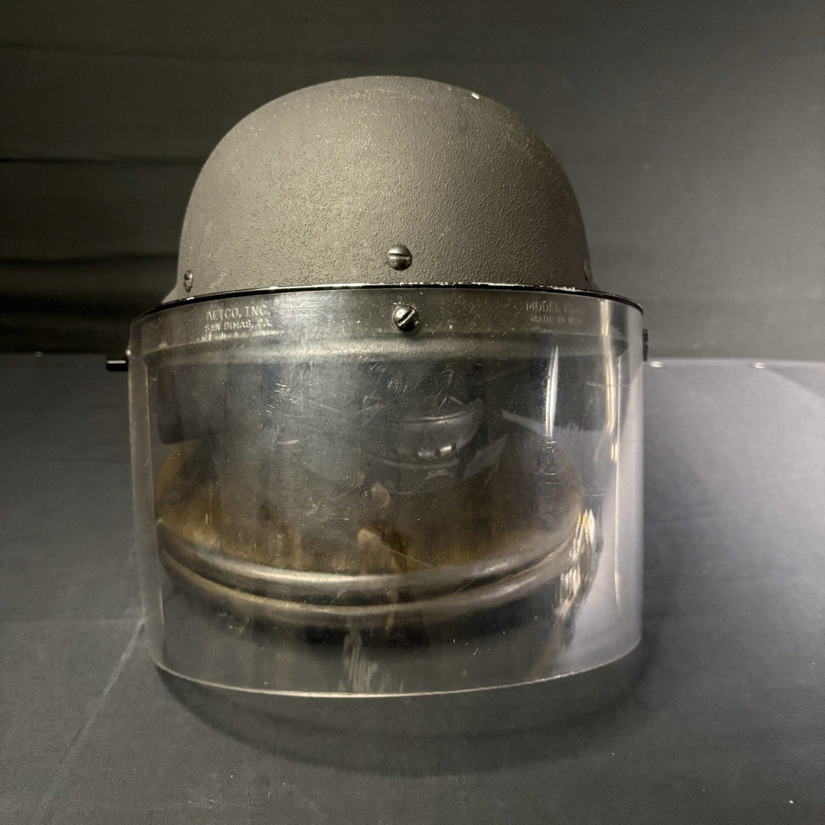 Gentex Ballistic IIIA (3A) Helmet w/ Removable Face Shield USA Made Large Bullet Proof