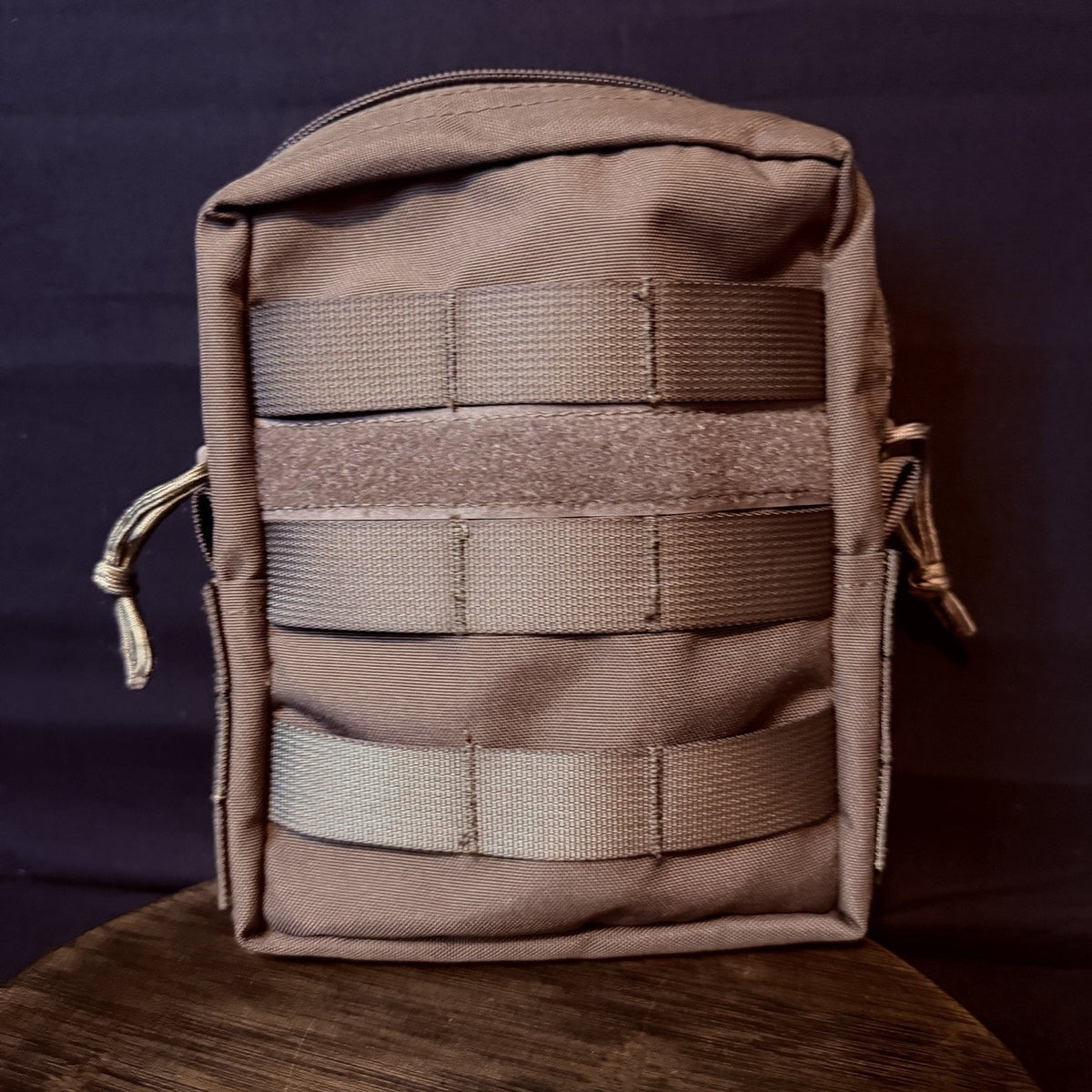 AGM Utility Pouch Tactical Gear Bag Size 7x8 Brown/ Green Military Optics Bag