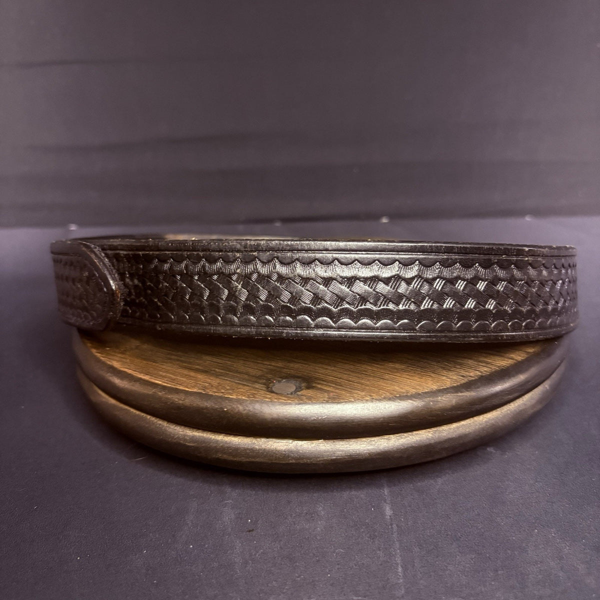 Aker Duty Belt Size 32" B16 Made In San Diego, California USA Hook & Loop