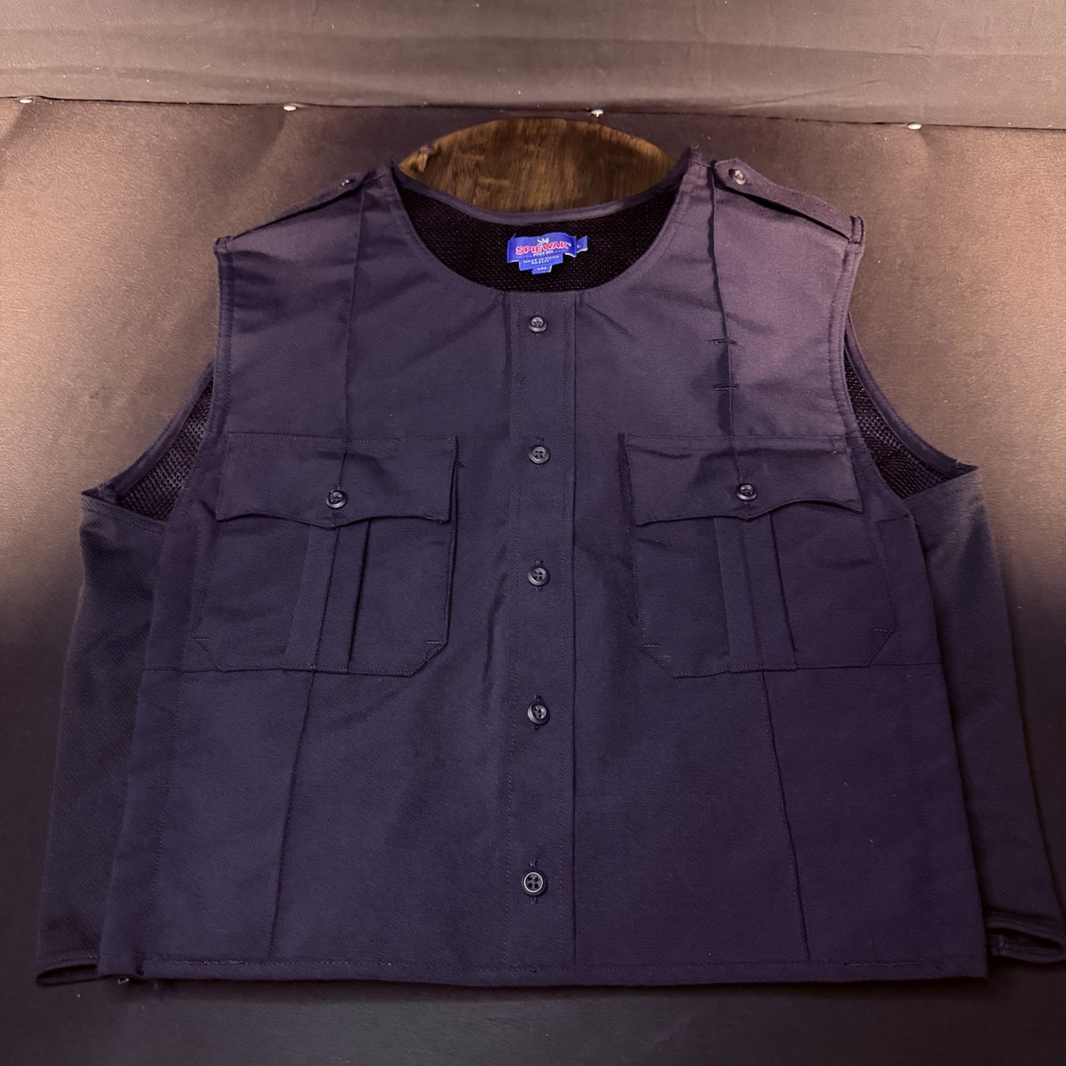 Spiewak Tactical Armor Carrier Vest Size Large Regular Dark Navy Carrier Only