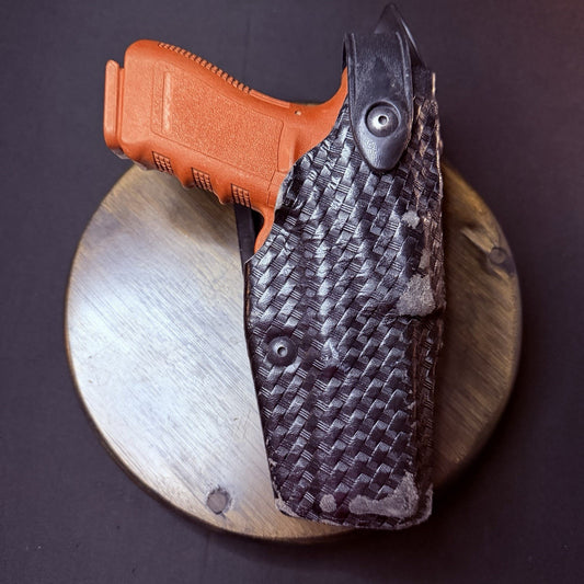 Safariland GLOCK 20/ 21 Duty Holster RH 6360 ALS/SLS Leather, Level 3 Retention