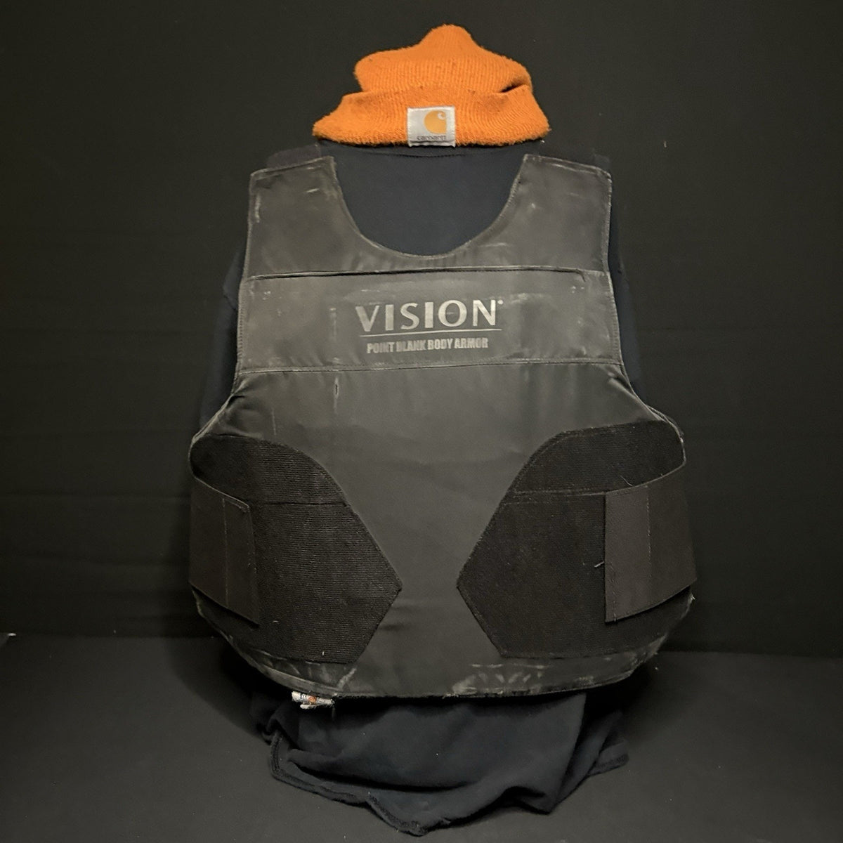 PB Armor 3A Bullet Proof Vest IIIA Size Large w/ Trauma Plate Concealable Vest