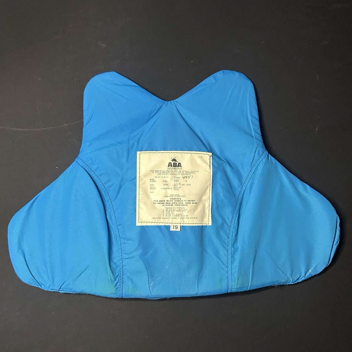 American Body Armor Bullet Proof Vest Level II (2) Child Size