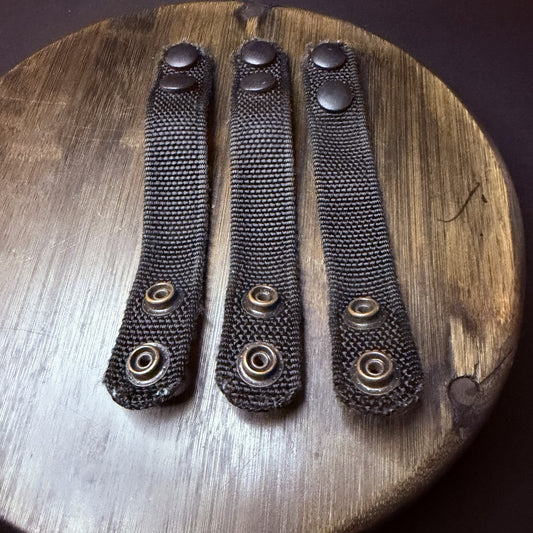 Bianchi Belt Keeper Patrol Tek Nylon 6.5” For Duty Belts Lot Of 3 Black Keepers