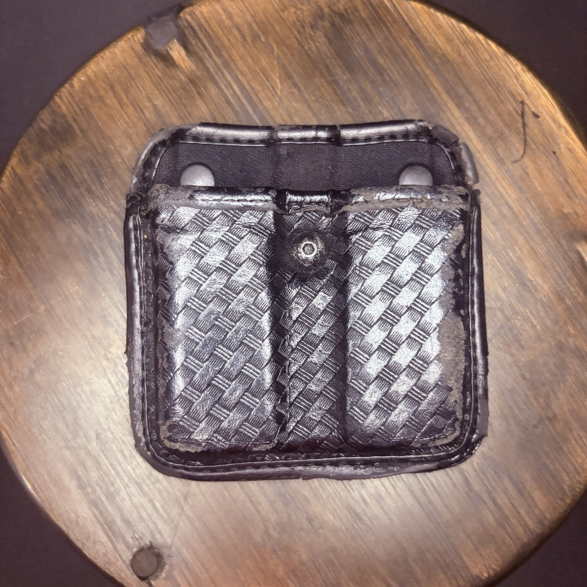 Bianchi 7922 Triple Threat II Double Mag Pouch Size 2 Double Stack 9mm Accumold